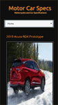 Mobile Screenshot of motorcarspec.com